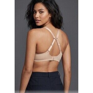 Auden Nude Everyday Bra Size 34D, Multi-Way Convertible Straps for Racerback